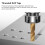 6-teiliges Set M3–M10 HSS Feingewindebohrer 12
