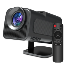 (Black) Projector 4K Android 11 Native 1080P 390ANSI HY320 Dual Wifi6 BT5.0 1920*1080P Cinema portable