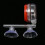 Blasen-Diffusor-Set - klarer Acryl, 7 cm  5,5 cm 11