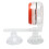 Blasen-Diffusor-Set - klarer Acryl, 7 cm  5,5 cm 7