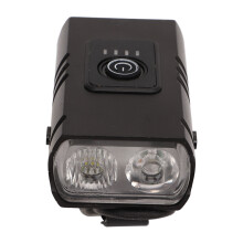 USB Vorder-/Rücklicht-Set fürs Fahrrad 1200mAh 143g wie abgebildet
