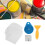 100 ml Farbfiltertrichter, Netzgewebe, Silikon & Papier 15