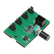 NKFV4 7A 4-Kanal-Chassis-Lüftersteuerungsplatine 12V