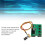 DC 12V PWM Lüfter-Hub 4-Wege Controller, 30 cm Kabel für PC-Gehäuselüfter 4