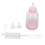 Haustier-Fütterungsflasche Set 100 ml PP Silikon-Nippel 7