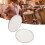 2PCS 6.5in Drumhead Replacement Waterproof Polyester Film Drum Head Jazz Drum Accessory White 15