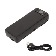 Mini-Körperkamera 1080P 1200 mAh Schwarz, bis zu 128 GB
