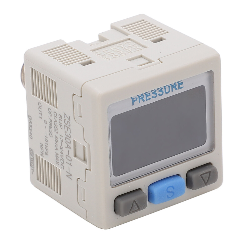 Digital Pressure Gauge Precise Anti Shock Pressure Reducing Valve Digital Display Meter 0 To Â101Kpa 12Â24Vdc 5031319429164