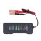 12V Autobatterieprüfer mit Clips, Schwarz, 6-LED 3