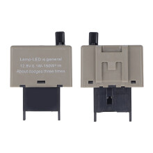 Motorrad-LED-Blinkrelais 8-polig ABS 12,8 VDC Elektronisches Signalleitungsrelais langlebig