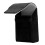 PU-Leder Zigarettenbox 20-Cap 6,5 x 10 x 3,2 cm Schwarz 13