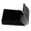PU-Leder Zigarettenbox 20-Cap 6,5 x 10 x 3,2 cm Schwarz 6