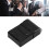 PU-Leder Zigarettenbox 20-Cap 6,5 x 10 x 3,2 cm Schwarz 16