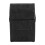 PU-Leder Zigarettenbox 20-Cap 6,5 x 10 x 3,2 cm Schwarz 2