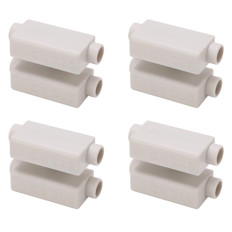 4Pcs Zk 1116 Wire Connector 1000V 100A Brass Conductor 2 Way Inline Wire Connector For Ammeter Wiring 3661319433322