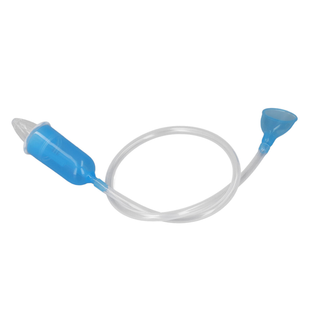 Baby Nose Aspirator Newborn Infant Home Portable Safe Ergonomic Reusable Soft Silicone Tip Nose Cleaner