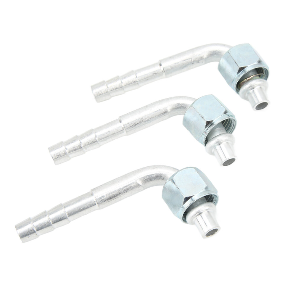 20 Pcs Barb Fitting Elbow Nut 90 Degree O Ring Female Air Conditioner Pipe Connector Adapter Joint 3/8In 7891319434449