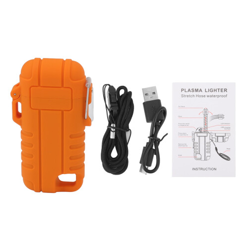 501015 USB-Feuerzeug 220mAh 48x85x18.5mm Orange 1