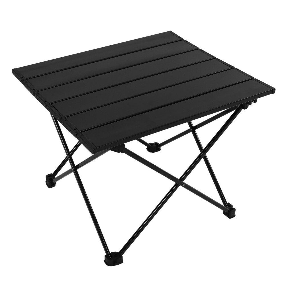 Folding Camping Table Portable Exquisite Aluminum Alloy Camping Side Table with Storage Bag for Outdoor