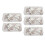 25pcs Nail Extension Forms Guide Aluminium Frame Reusable French Nail UV Gel Protector Forms 16