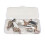 25pcs Nail Extension Forms Guide Aluminium Frame Reusable French Nail UV Gel Protector Forms 6