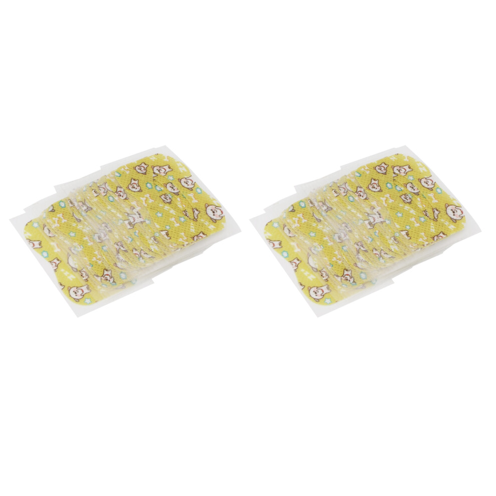 40pcs Kids Sleep Mouth Tape Smoothly Breathing Reduce Snoring Soft Cotton Mouth Breath Patches