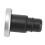 Massagekopf 18mm / 0.7in flacher Edelstahl 6