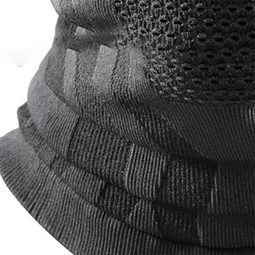 Schlauchschal 75 g, 40  22 cm, Schwarz-Grau 2