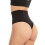 Encantadora braguita modeladora de elevación de caderas nylon negro L 8