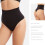 Encantadora braguita modeladora de elevación de caderas nylon negro L 4