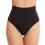 Encantadora braguita modeladora de elevación de caderas nylon negro L 2