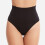 Encantadora braguita modeladora de elevación de caderas nylon negro L 6