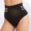 Encantadora braguita modeladora de elevación de caderas nylon negro L 10