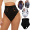 Encantadora braguita modeladora de elevación de caderas nylon negro L 7