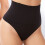 Encantadora braguita modeladora de elevación de caderas nylon negro L 1