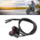 Interruptor de luz para motocicleta resistente al agua de 12 V 9