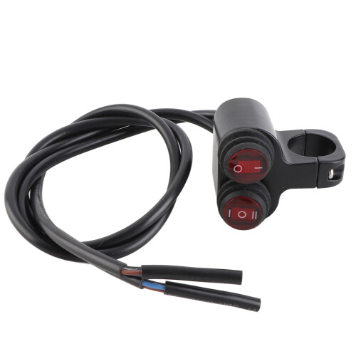 Interruptor de luz para motocicleta resistente al agua de 12 V 1