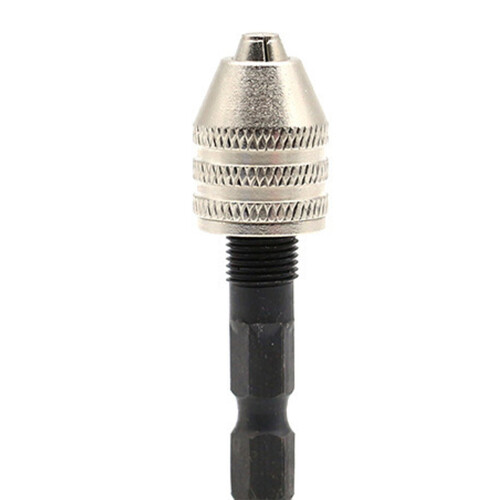 Rot 1/4 Schnellwechsel-Sechskant-Spannfutteradapter 0,3–3,6 mm 2