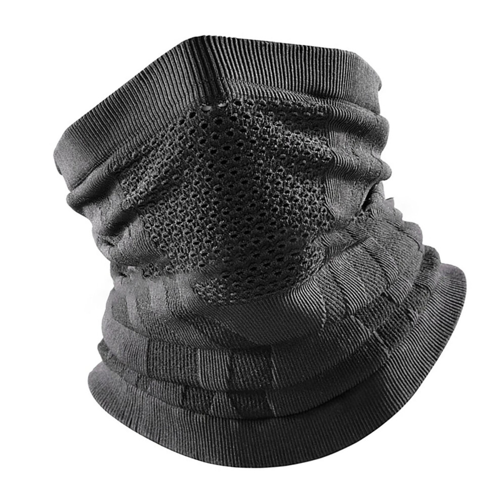 Neck Tube Scarf Face Shield Thicken Neck Warmer Half Face Windproof Keep Warm For Ourdoor Cycling Neck Gaiter Black 8251319442322