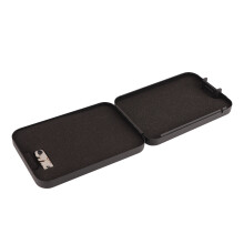 Caja fuerte portátil negra para coche de gran capacidad