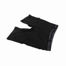 Men Short Leggings Polyester Elastic Quick Drying Men Sports Pants for Sports Basketball Soccer Black XL