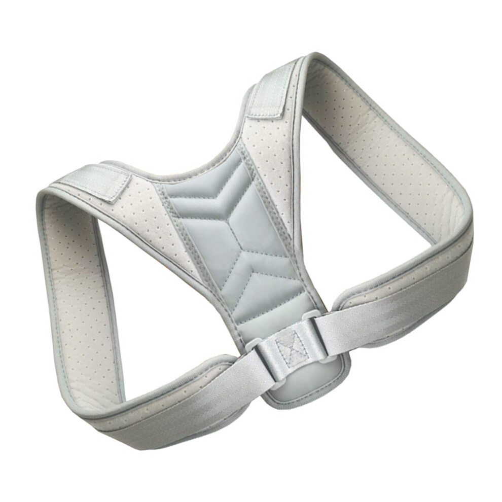 Posture Corrector for Men and Women Nylon Posture Support Belt Adjustable Breathable Hunchback Corrector for Bad Posture M