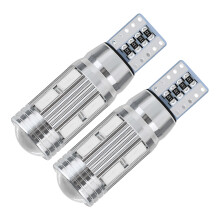 2 Stück T10 10SMD blaue LED-Autobirnen 37x12mm