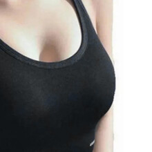 Sujetador deportivo sin aros, con relleno extraíble, talla L, negro, 90 g