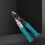 Pelacables mini, acero cromo-vanadio 8