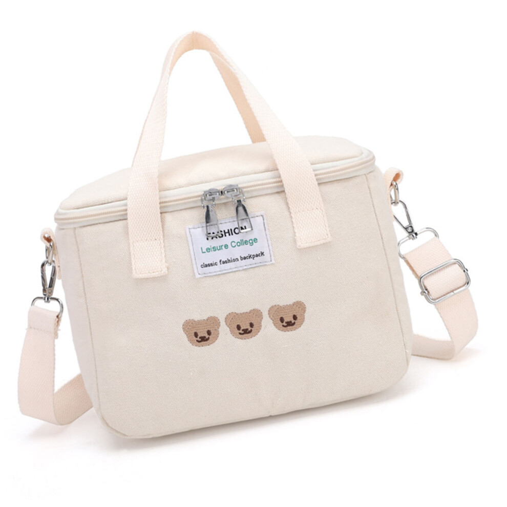 Mommy Bag Cartoon Oxford Fabric Durable Large Capacity Vivid Colors Stroller Organizer For Baby Necessities White