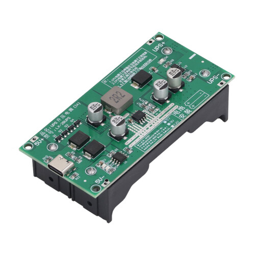 LX 2BUPS 18650 15W 3A Boost-Ladegerät grün 9V 500mA 1