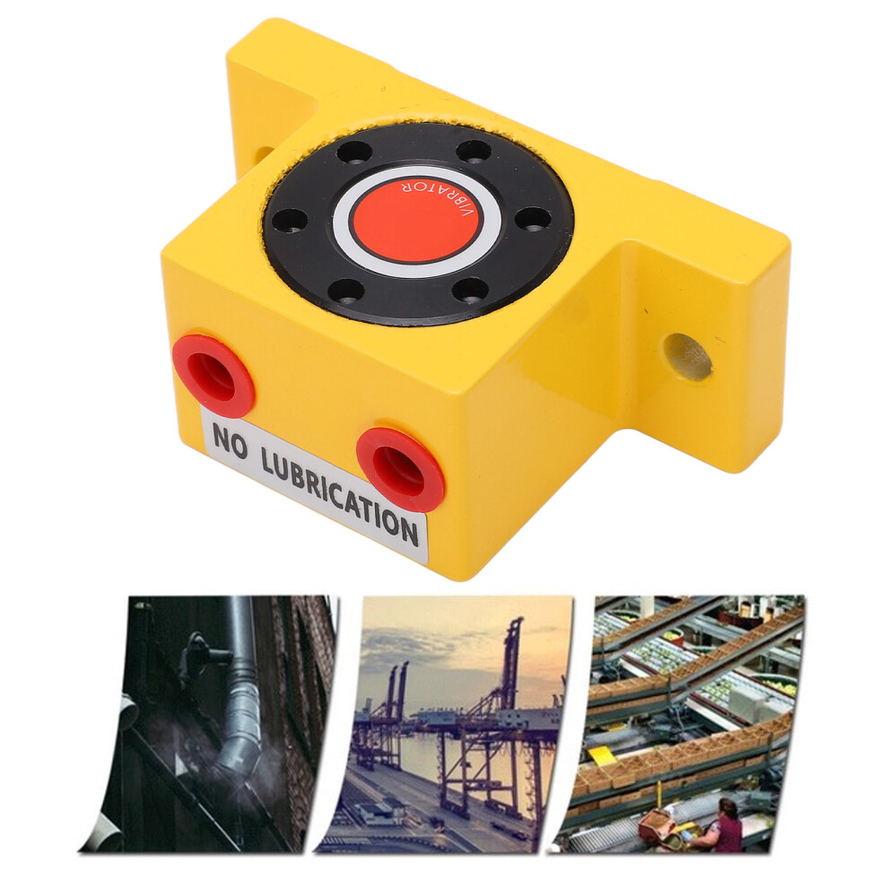 Gt6 Pneumatic Vibrator Bearing Sealing Air Turbine Oscillator For Industrial Use G1/8 Inlet And Outlet 7681319446395