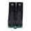 LX 2BUPS 15W 3A grünes PCB 18650 Boost-Ladegerät 12V 5