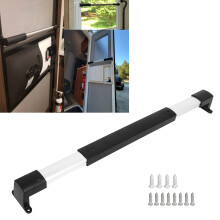 Verstellbare Aluminium-Tür-Querstange für Wohnmobile 21-5/8in bis 28-5/8in Griff mit sicherem Halt